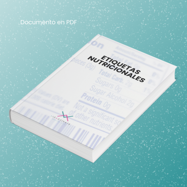 Workbook: Cómo leer etiquetas nutricionales