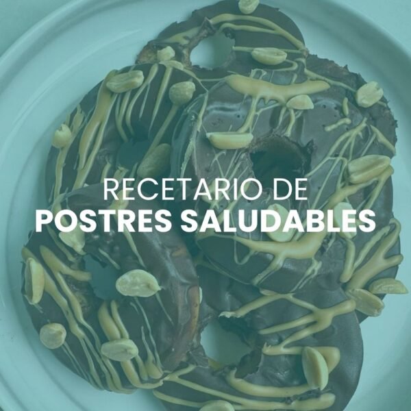 Recetario de postres saludables